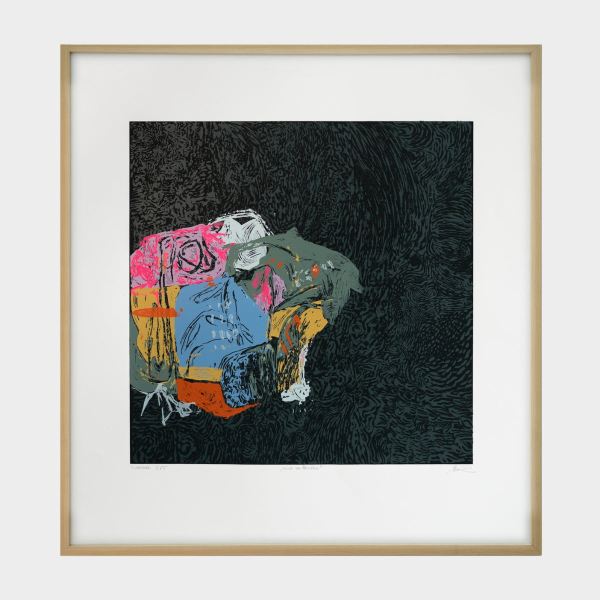 Hrčak na doručku, 70x70cm, Nina Bekeniova