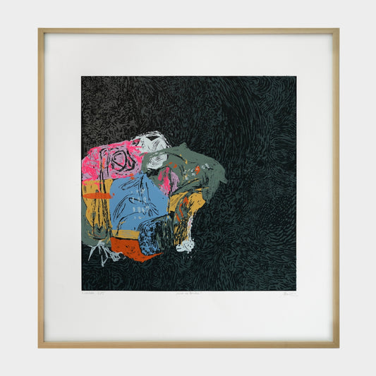 Hrčak na doručku, 70x70cm, Nina Bekeniova