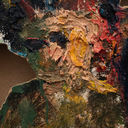 Holes in Memory, 48x60cm, Mia Markušić
