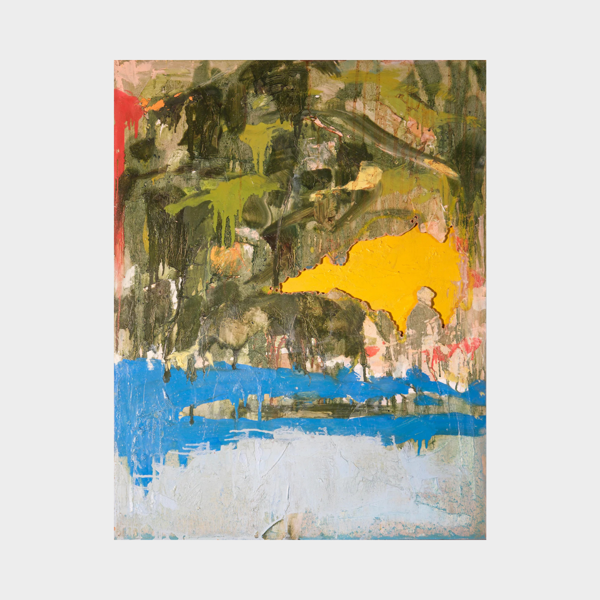 View from the studio, 75x58cm, Mia Markušić