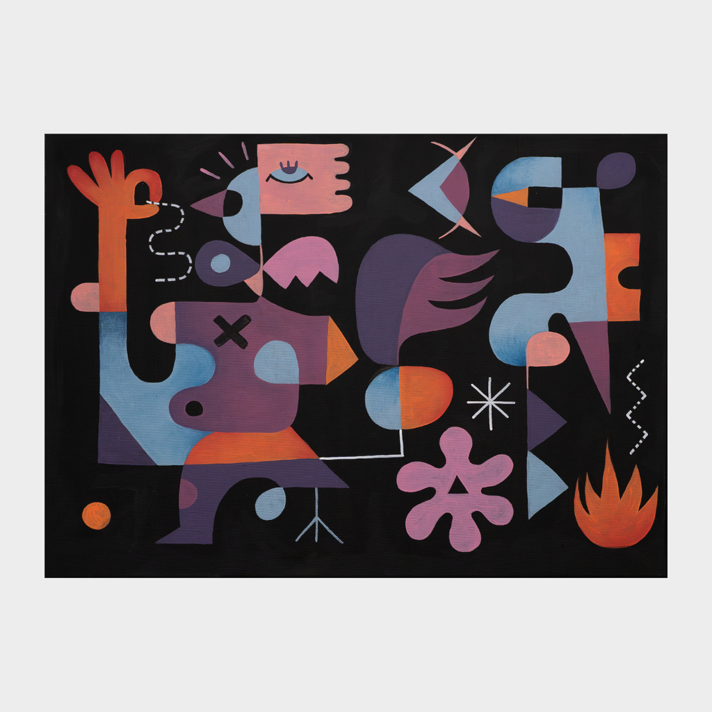Worms, 50x70cm, Zvonimir Haramija