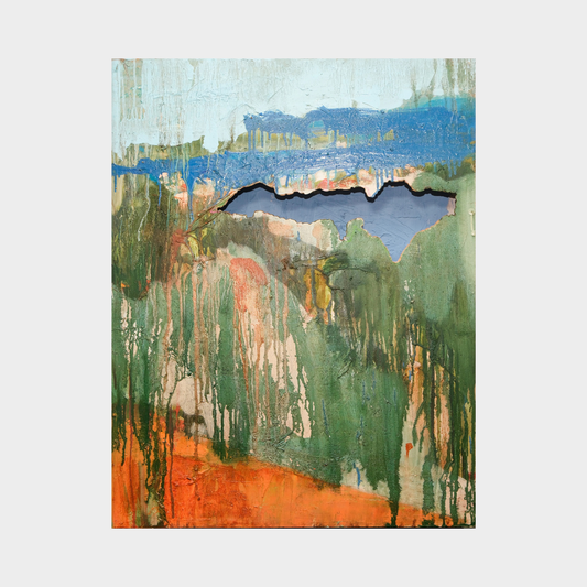 View from the studio, 75x58cm, Mia Markušić