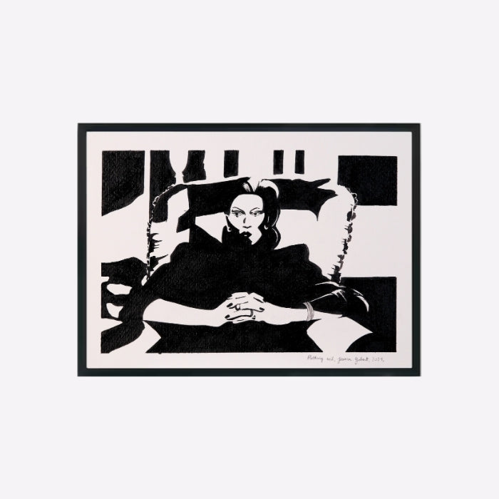 Plotting Evil, 21 x 29,7cm, Jessica Gobert