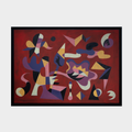 Red Painting, 70x100cm, Zvonimir Haramija
