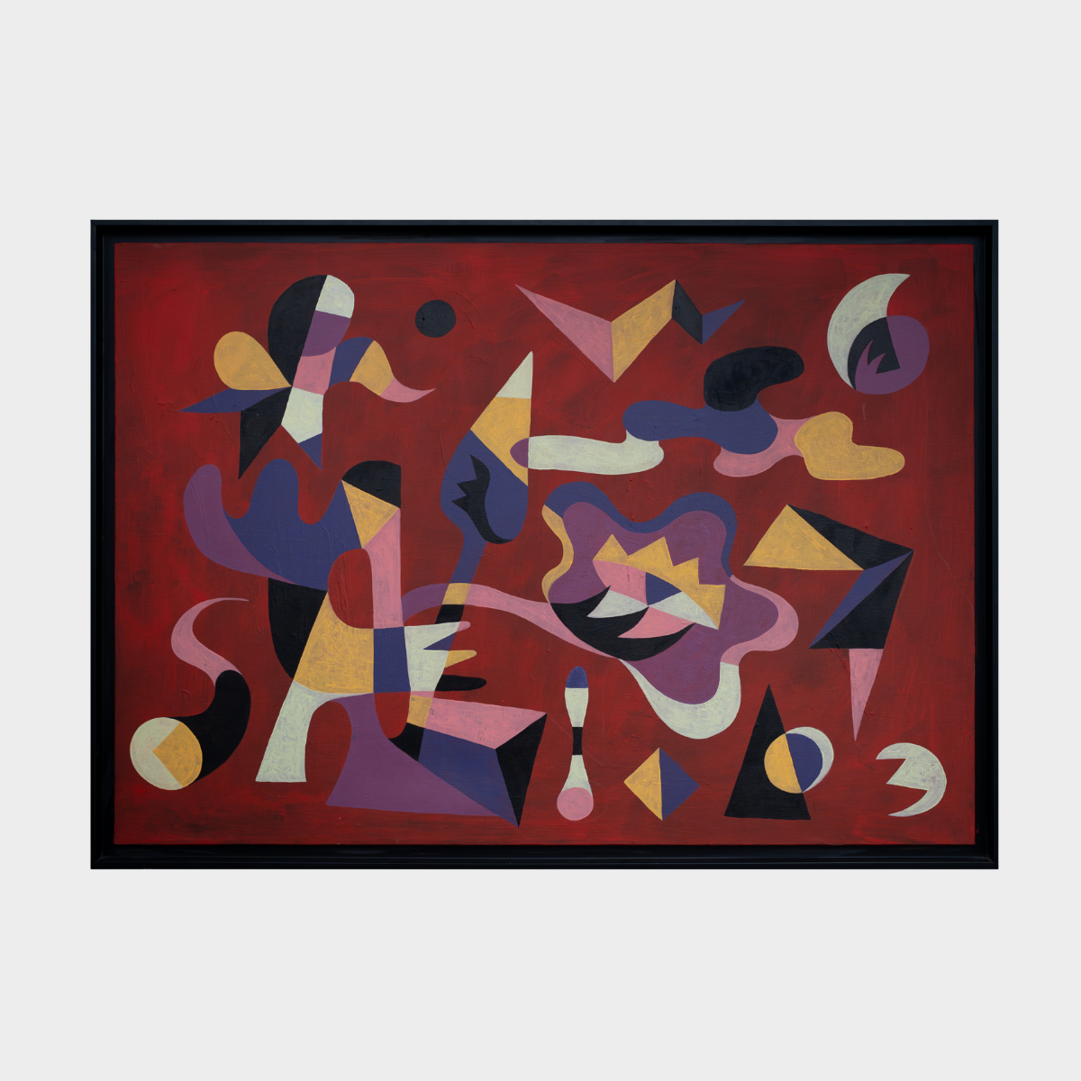 Red Painting, 70x100cm, Zvonimir Haramija