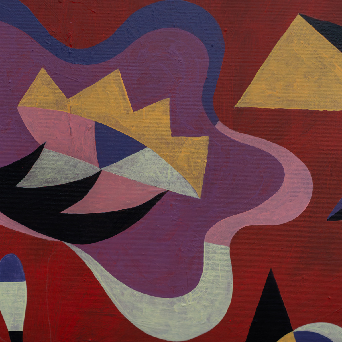 Red Painting, 70x100cm, Zvonimir Haramija