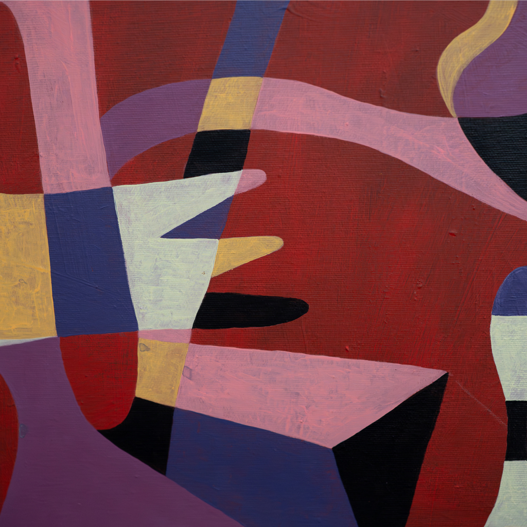 Red Painting, 70x100cm, Zvonimir Haramija