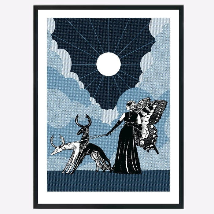 Butterfly lady, 75x50cm, Zvonimir Haramija