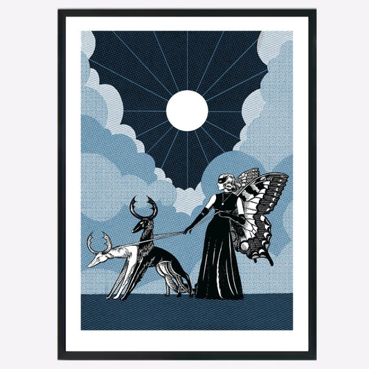 Butterfly lady, 75x50cm, Zvonimir Haramija