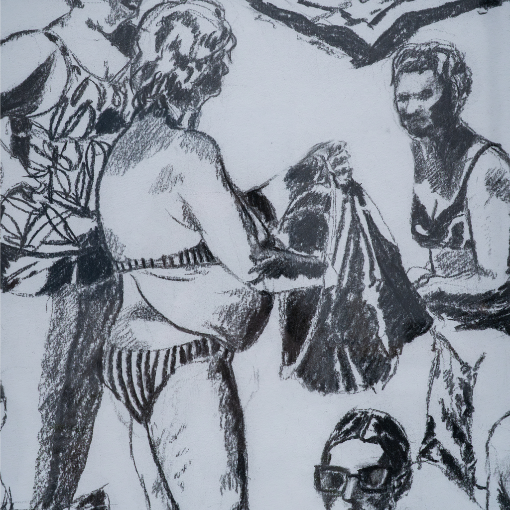 Beach series 2, 70x100cm, Jessica Gobert
