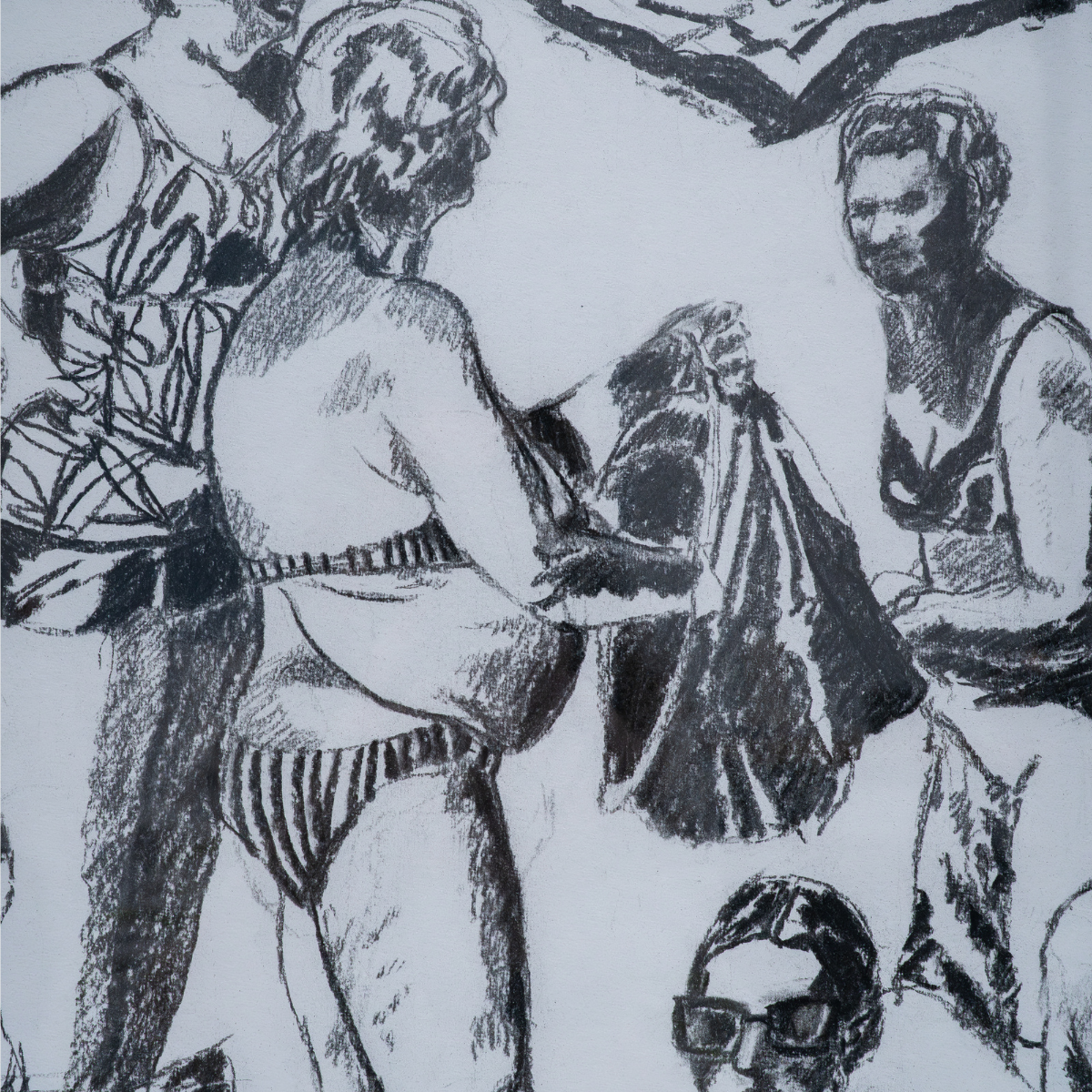 Beach series 2, 70x100cm, Jessica Gobert