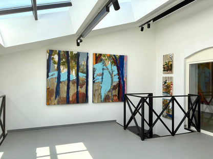 Rajski vrt, 170x130cm, Mia Markušić