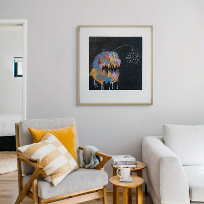 Riba, 70x70cm, Nina Bekeniova