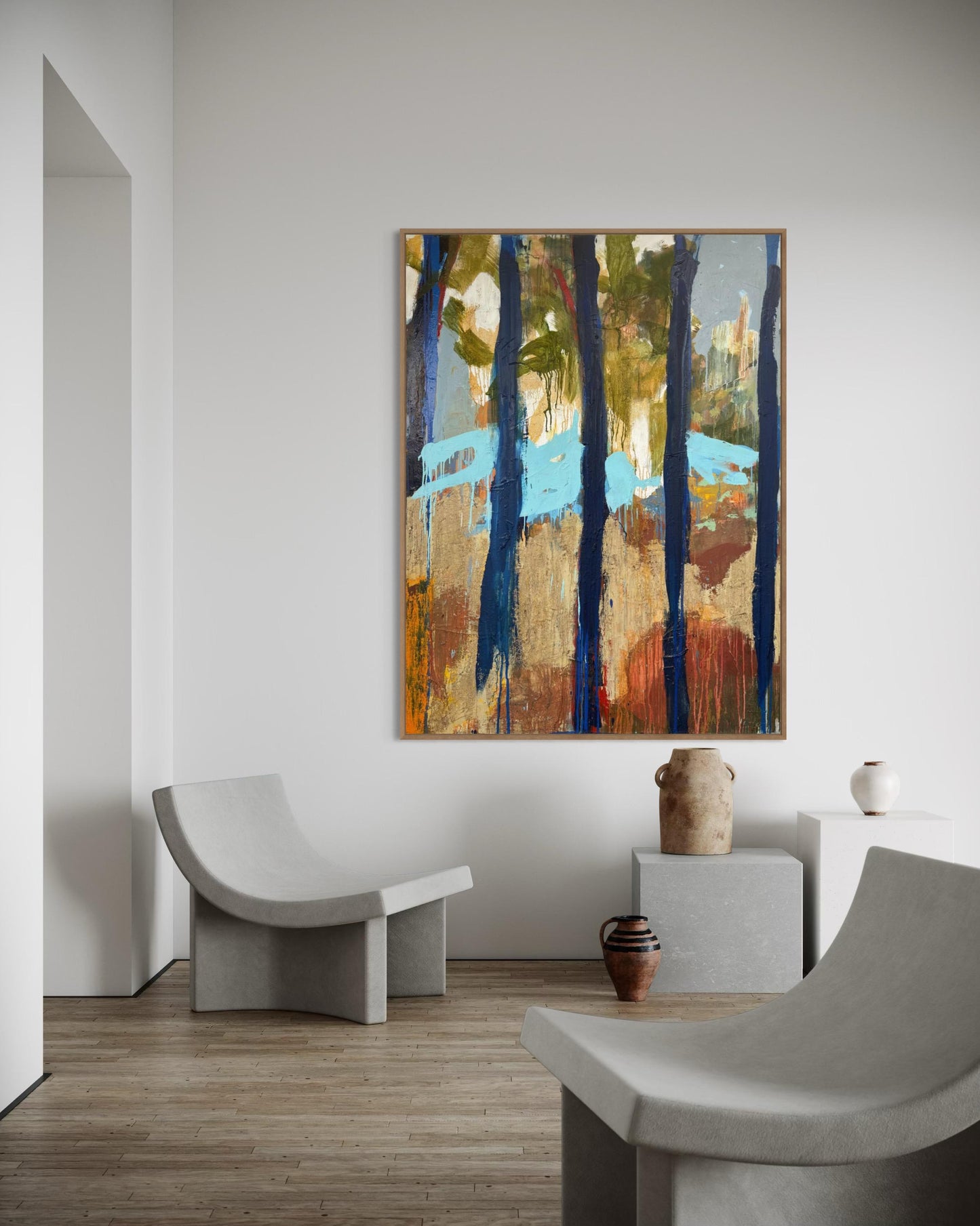 Rajski vrt, 170x130cm, Mia Markušić