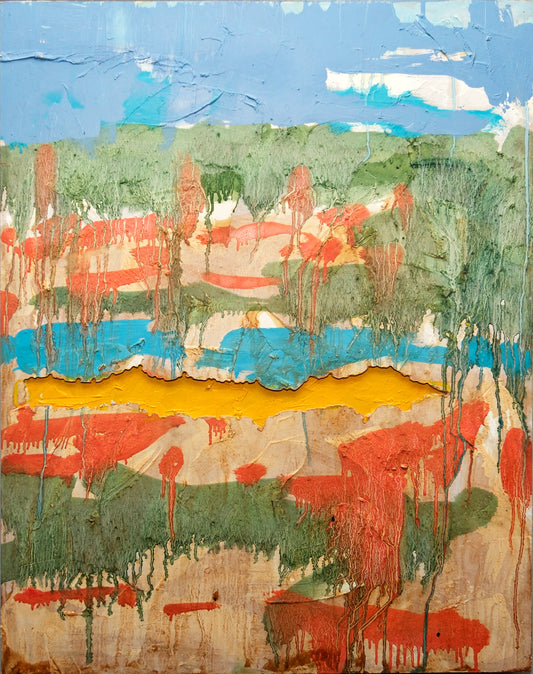 View from the studio, 75x58cm, Mia Markušić