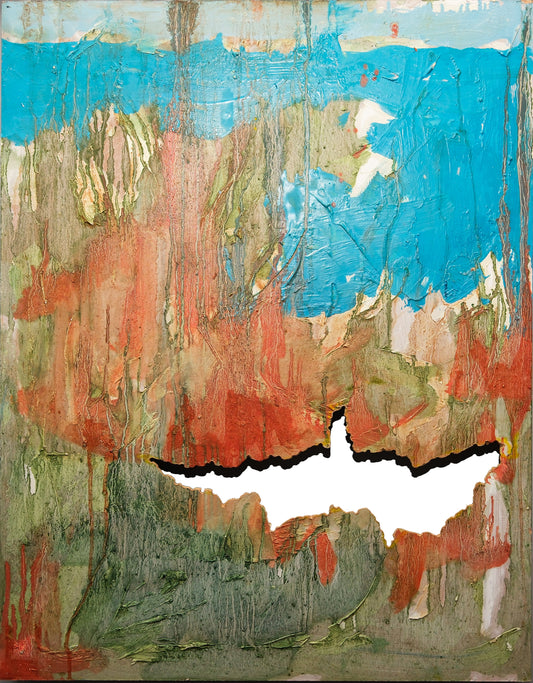 View from the studio, 75x58cm, Mia Markušić