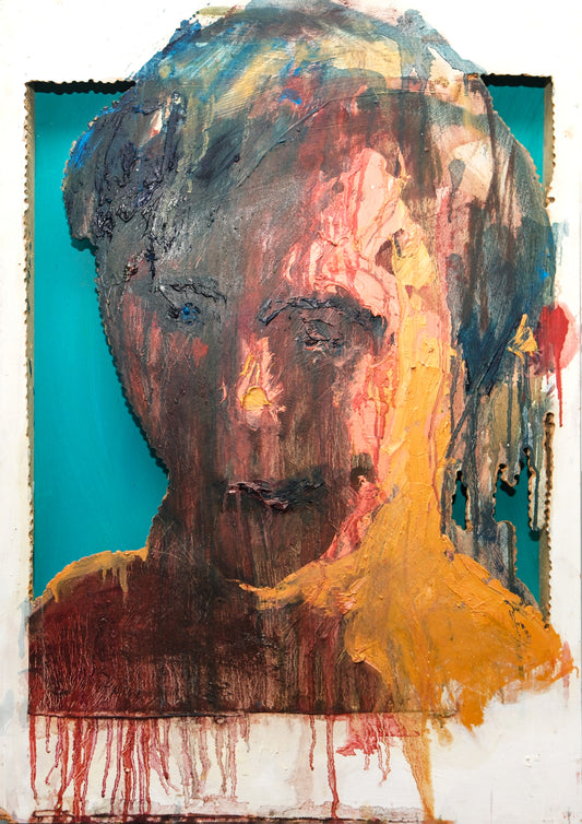 Portret I, 85x60cm, Mia Markušić