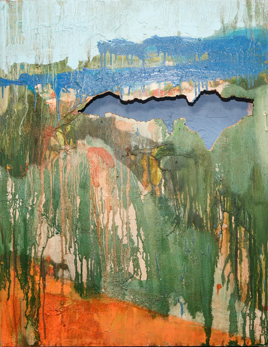 View from the studio, 75x58cm, Mia Markušić