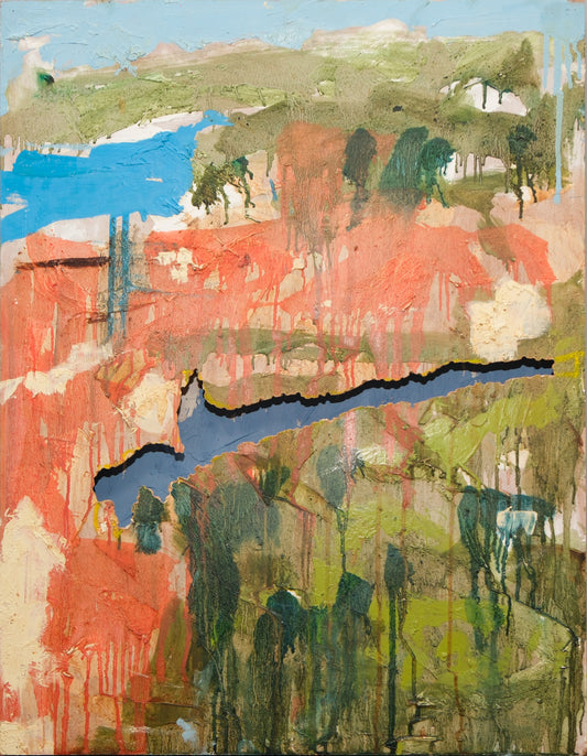 View from the studio, 75x58cm, Mia Markušić