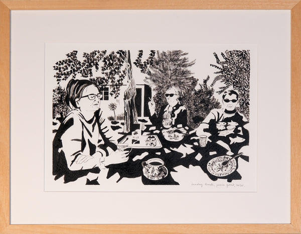 Sunday Lunch, 21x29,7cm, Jessica Gobert