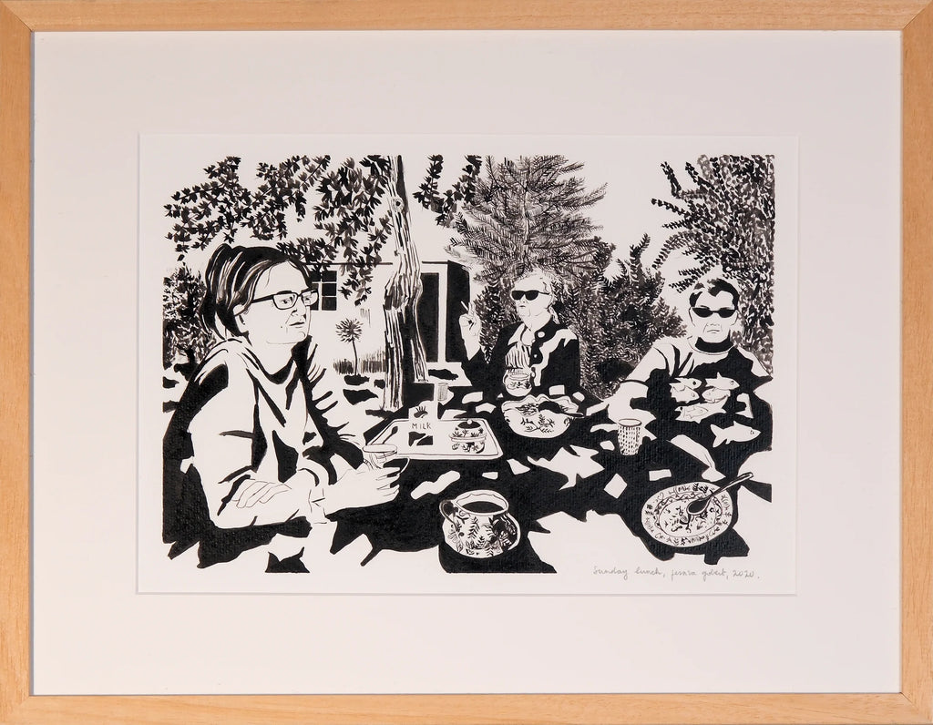 Sunday Lunch, 21x29,7cm, Jessica Gobert
