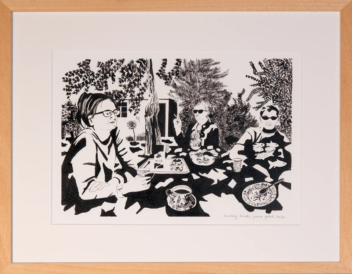 Sunday Lunch, 21x29,7cm, Jessica Gobert