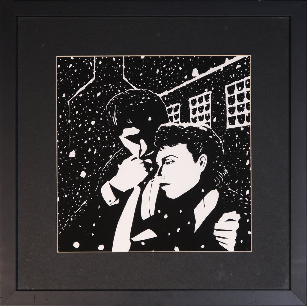 Snowfall, 25x25cm, Jessica Gobert