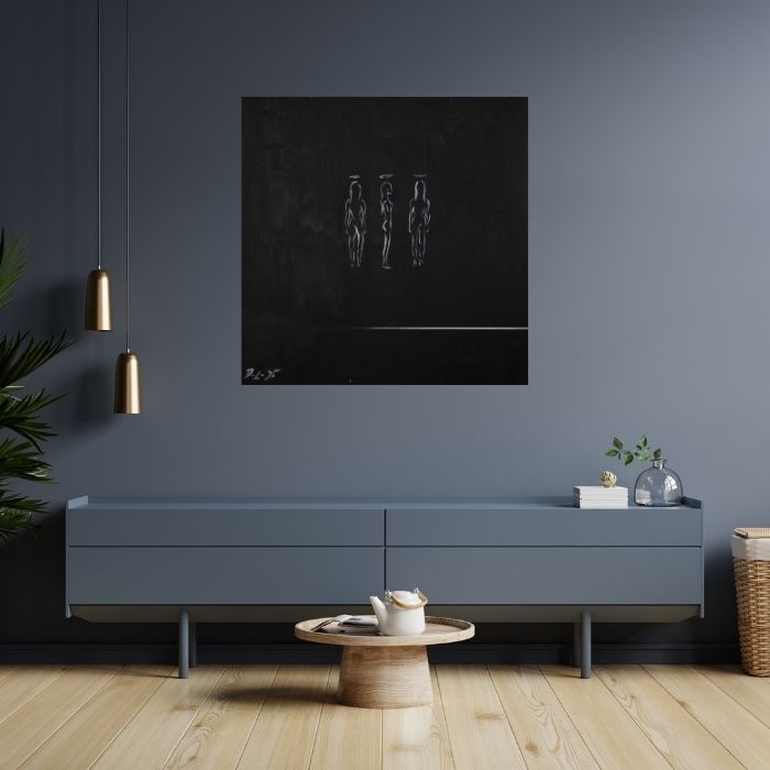 State of Mind, 90x90cm, Dante Luka Žanetić