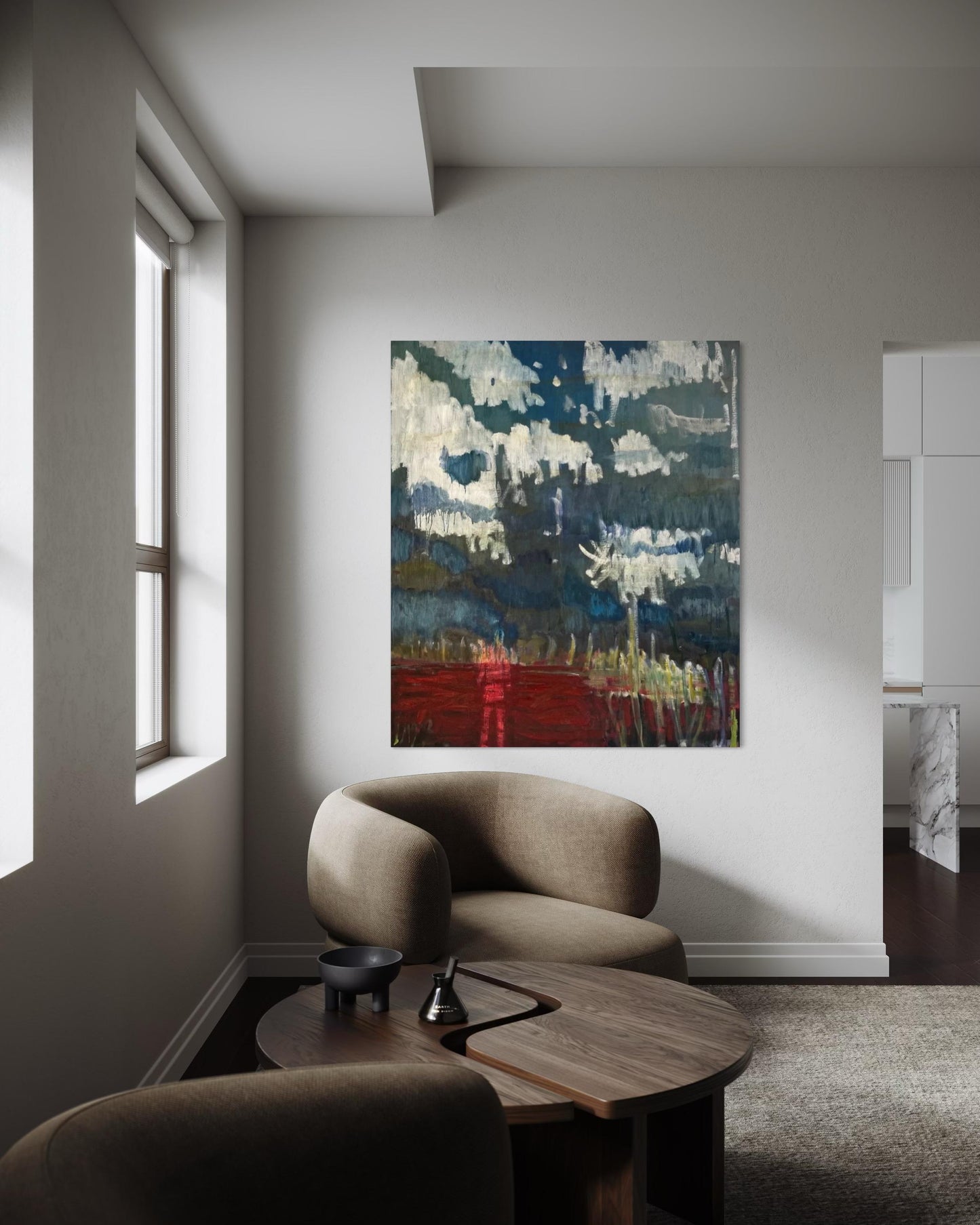 Obrat, 140 x 120 cm,  Carolina Barbarić