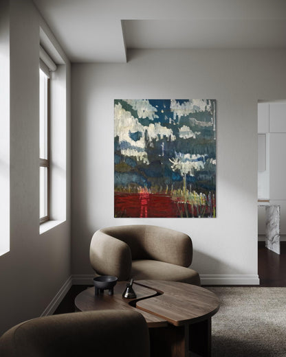 Obrat, 140 x 120 cm,  Carolina Barbarić