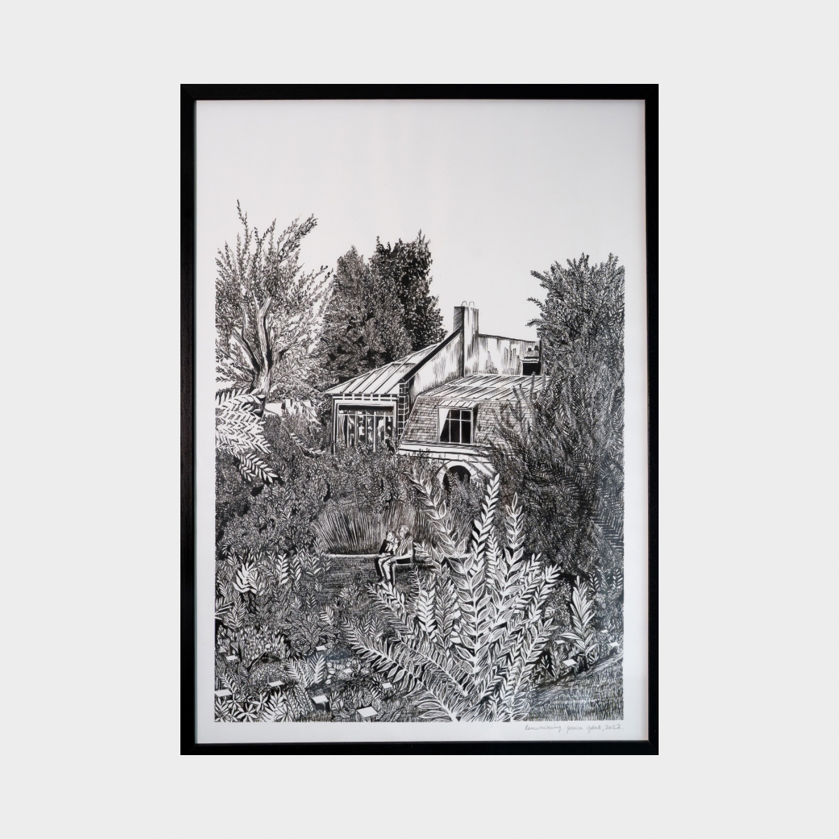 Reminiscing, 42x59,4cm, Jessica Gobert
