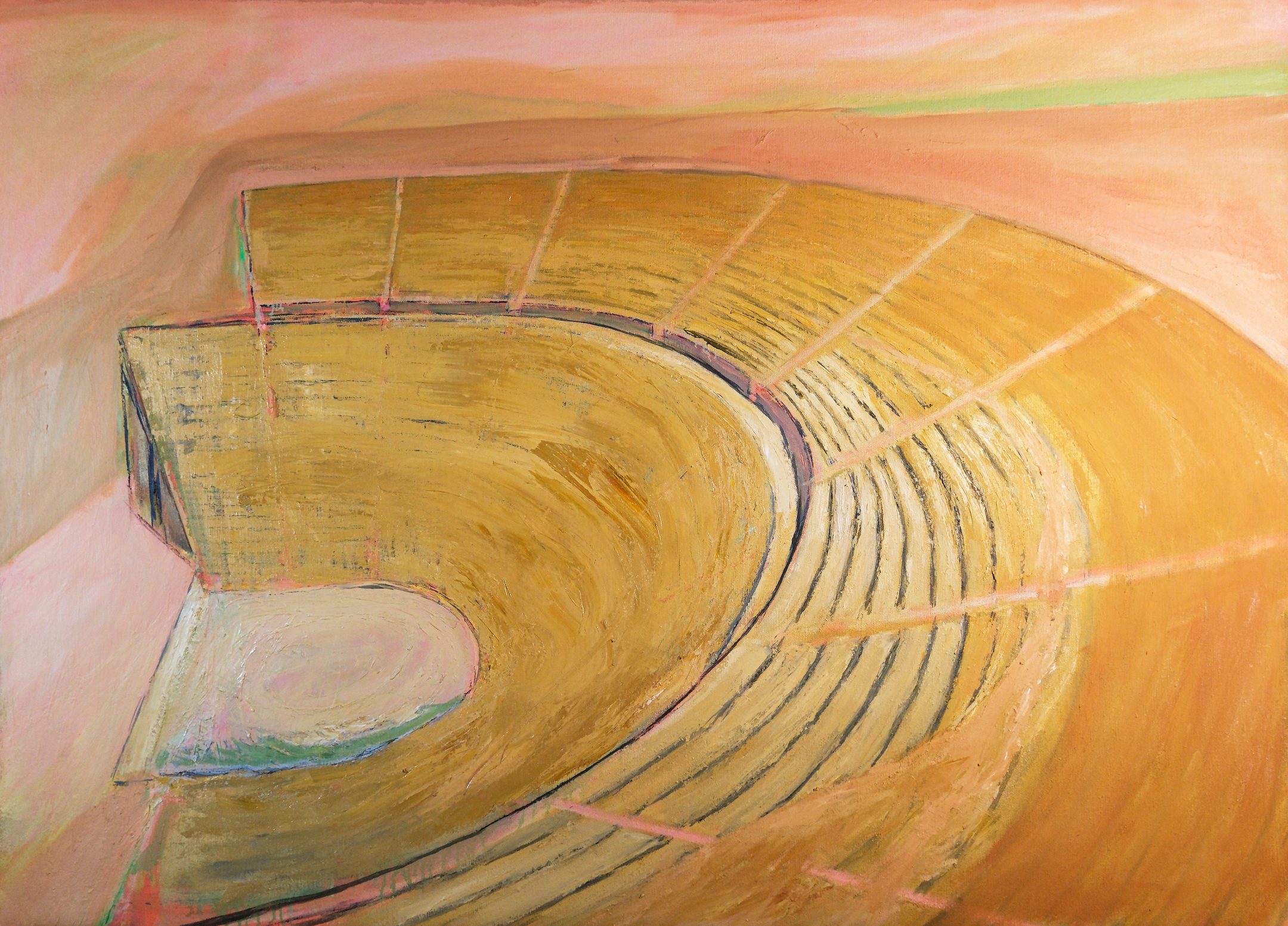 Teatar, 130x180cm, Fran Ferković