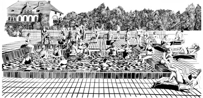 Full Capacity, 56.8cm x 116.2cm, Jessica Gobert