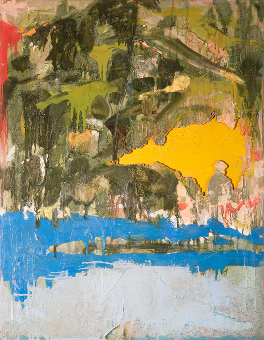 Pogled iz ateljea, 75x58cm, Mia Markušić