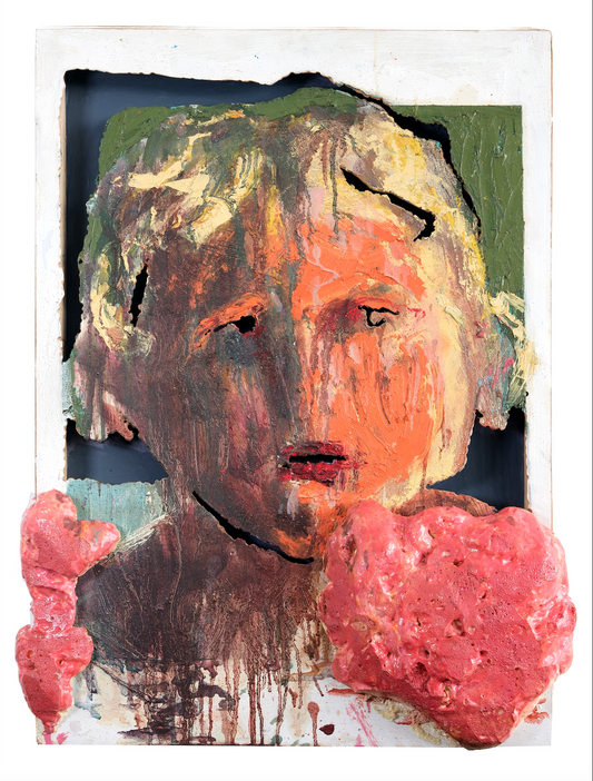 Portret III, 85x60cm, Mia Markušić