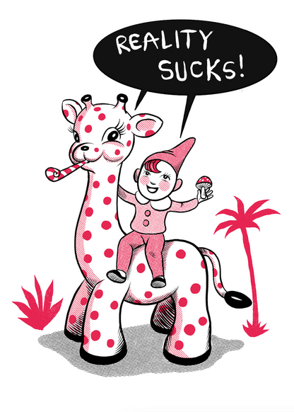 Reality sucks, 75x50cm, Zvonimir Haramija