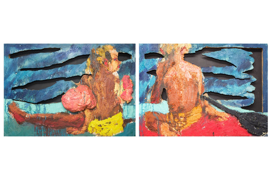Braco i seka, 70x100cm, Mia Markušić