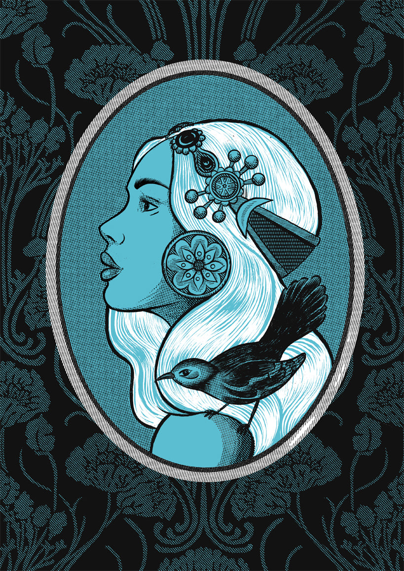 Bluebird, 75x50cm, Zvonimir Haramija