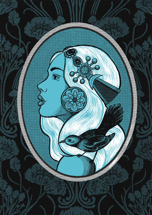 Bluebird, 75x50cm, Zvonimir Haramija