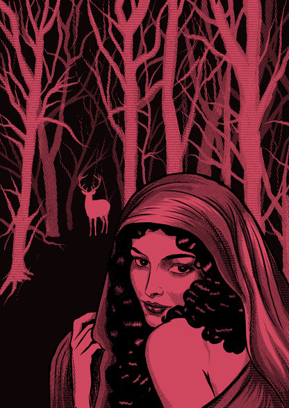 Deer Lady, 75x50cm, Zvonimir Haramija