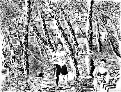 Krvavica, 65x50cm, Jessica Gobert