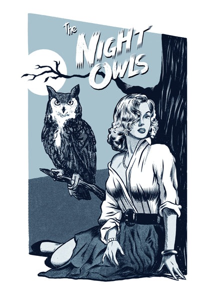 Night Owls, 75x50cm, Zvonimir Haramija