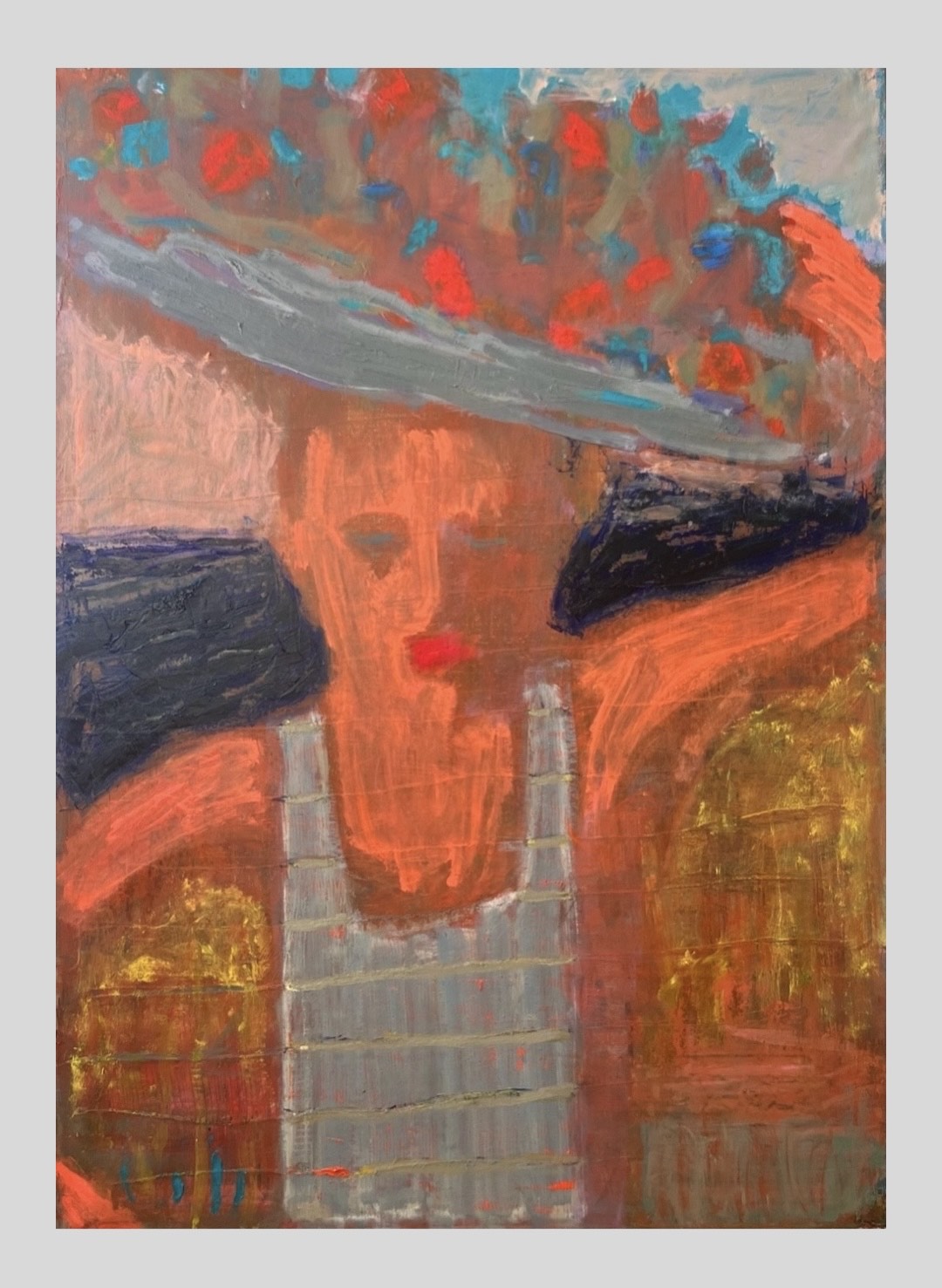 O Rujnu, 180x120 cm, Carolina Barbarić